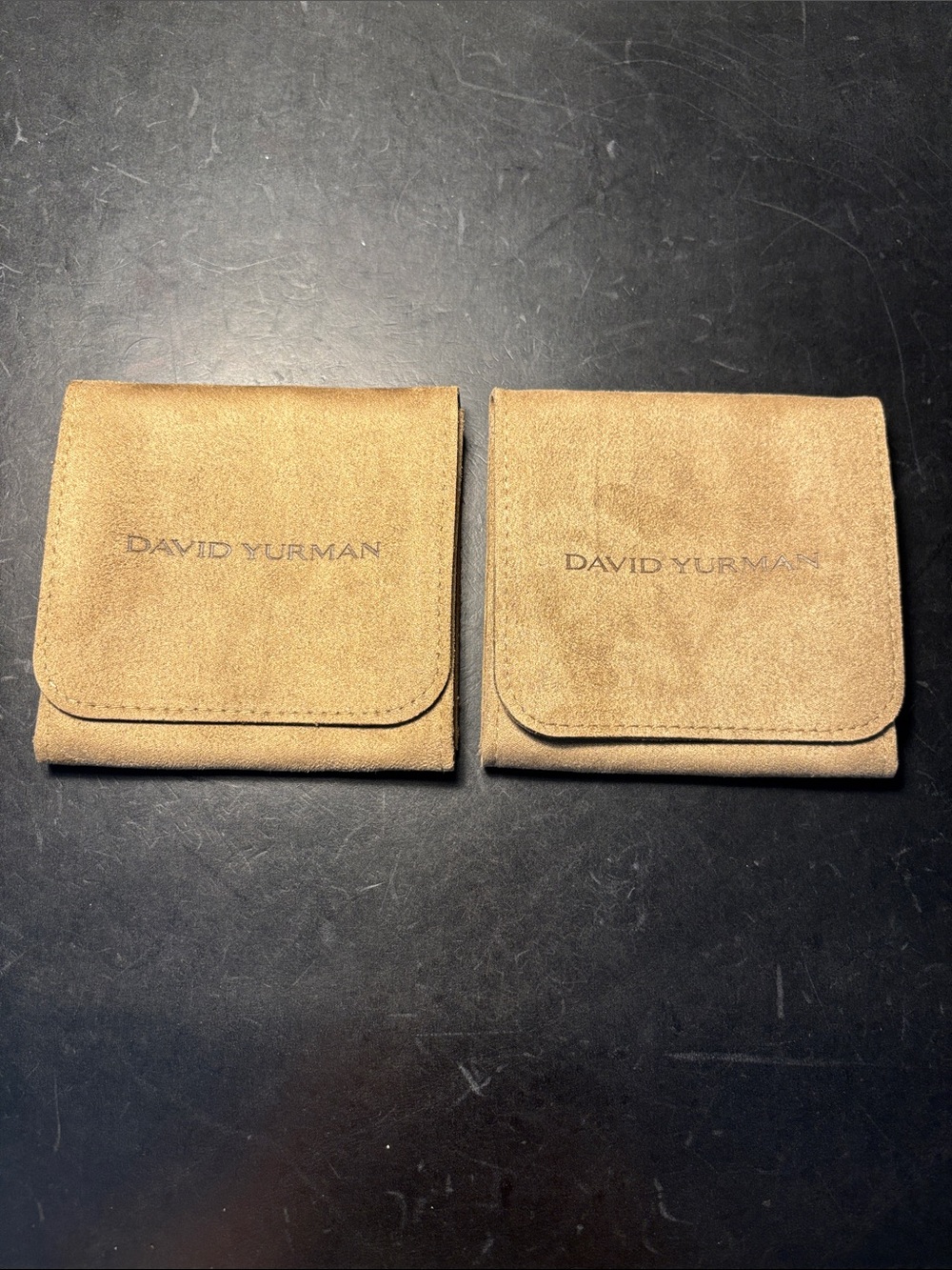David Yurman jewelry pouches - set of two
